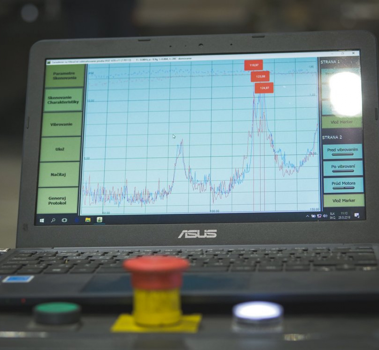 Vibračné znižovanie pnutia